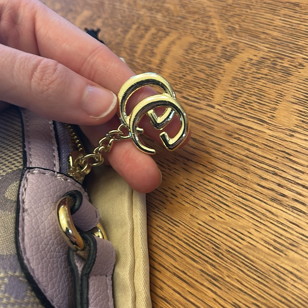 Lilac Purple & Cream Gucci Bag - Picture 4 of 12